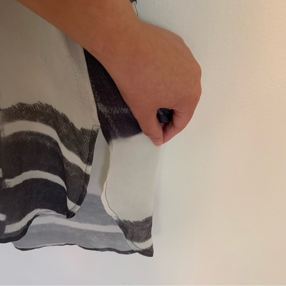 Women’s John Mark Viscose Abstract Tunic Shirt Dress Lagenlook Artsy Size Large - Picture 6 of 10